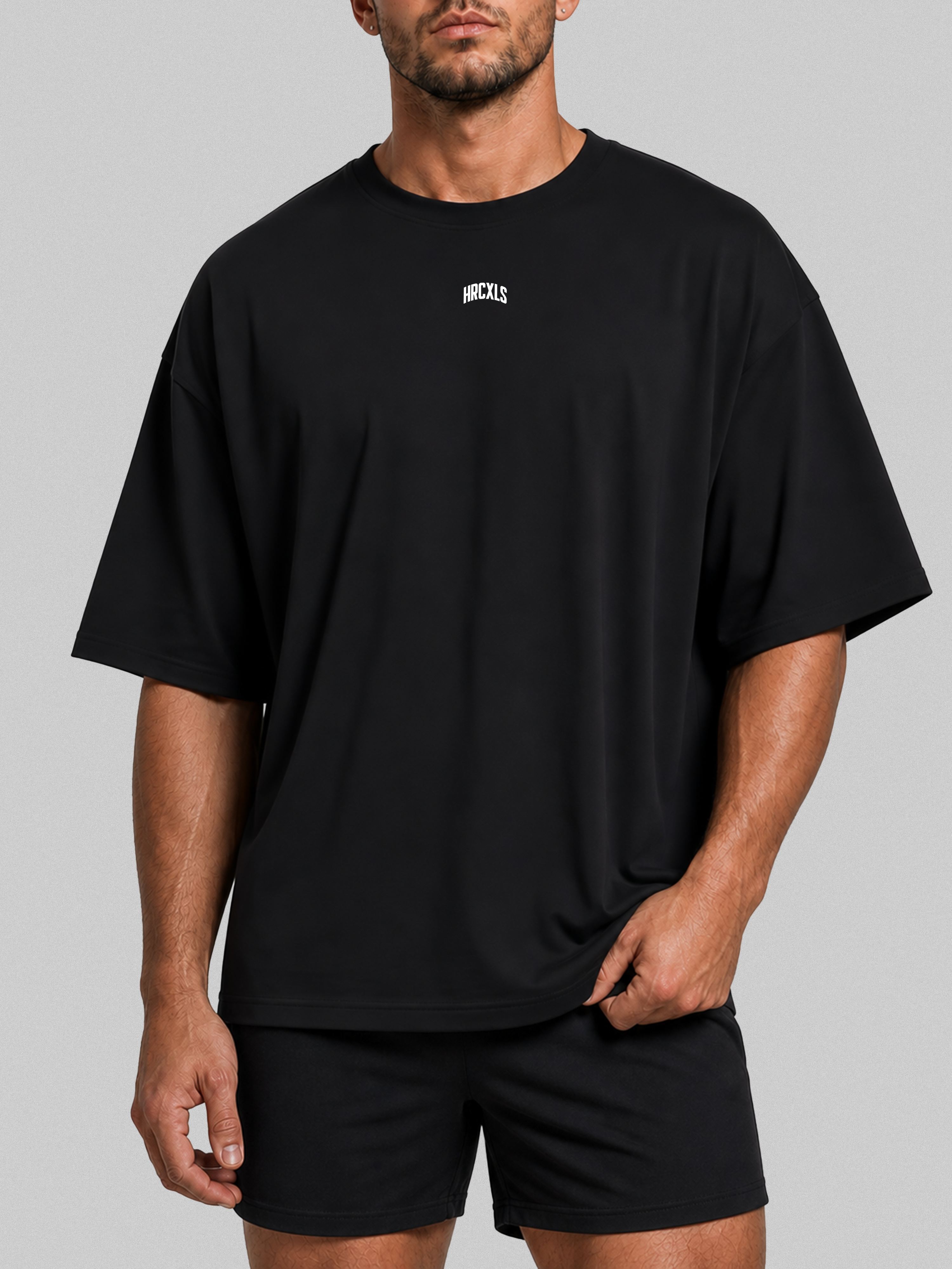 HCX feature detail: Icarus T-Shirt - Black model